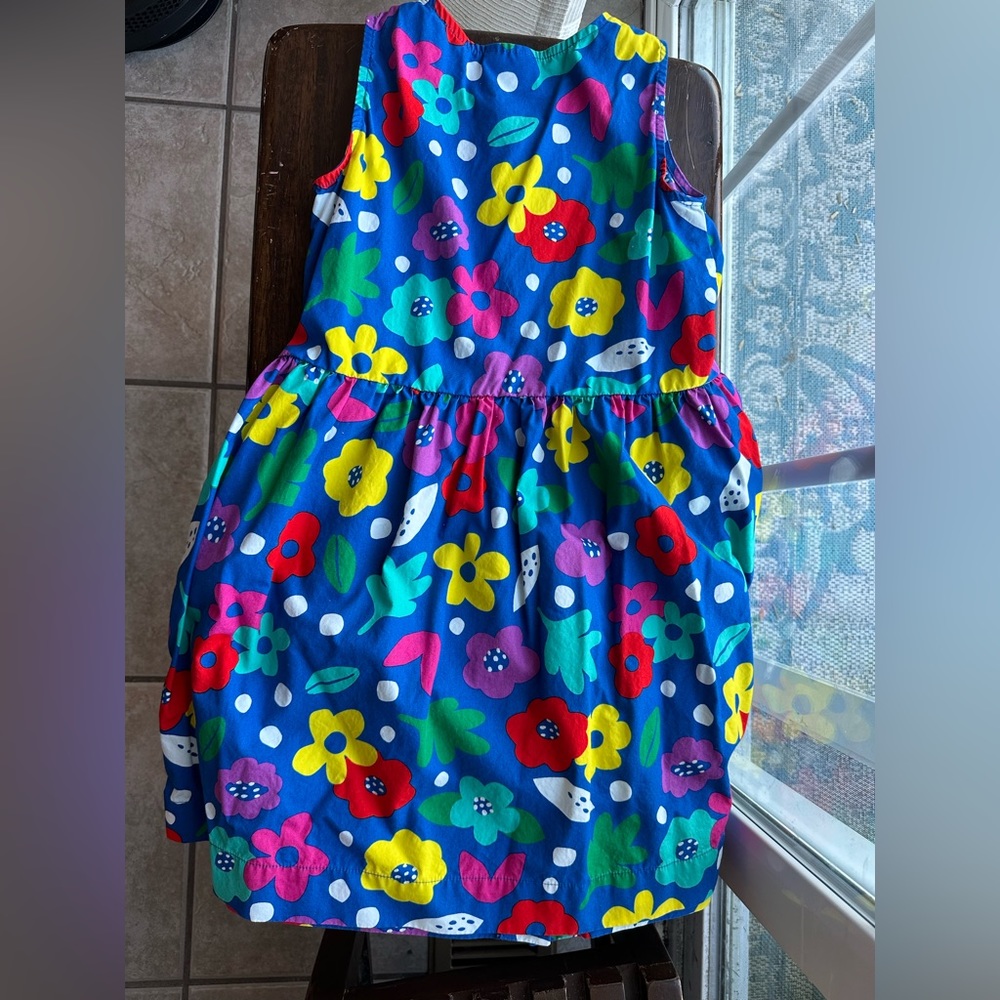 Hanna Anderson: girl dress with spring/summer prints (barely used)